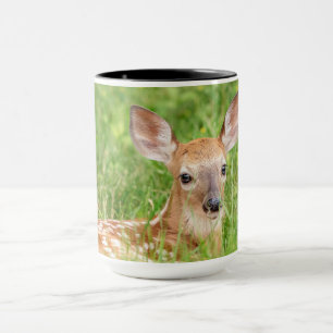 Mug Portrait d'un faon (cerf de Virginie)