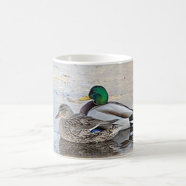 Mug Portrait d'un mâle et d'une femelle (Centre)