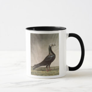Mug Portrait d'un pigeon voyageur