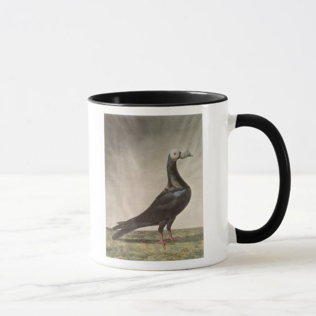 Mug Portrait d'un pigeon voyageur (Droite)