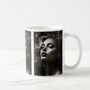 Mug Portrait d'une beauté cosmique.