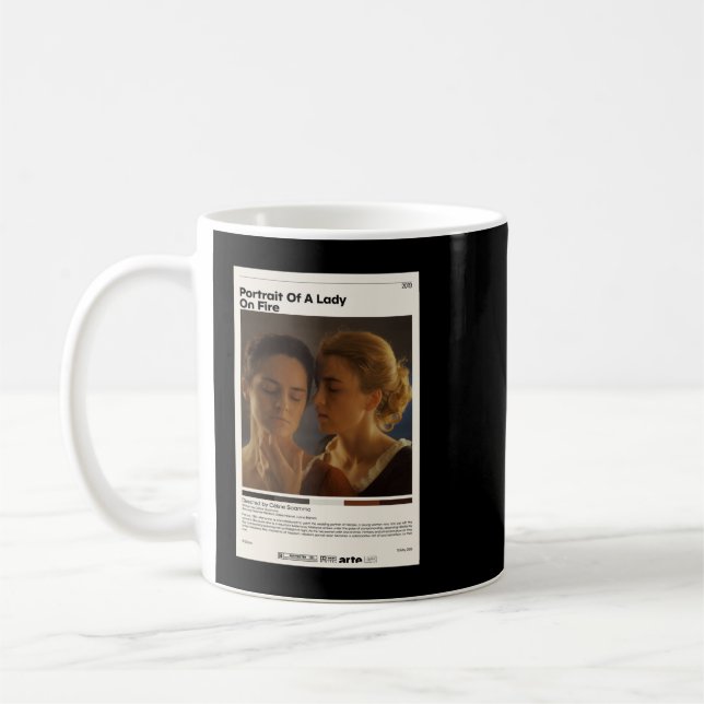 Mug Portrait d'une dame en feu | Céline Sciamma, Minim (Gauche)