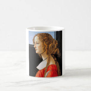 Mug Portrait d'une dame, Sandro Botticelli