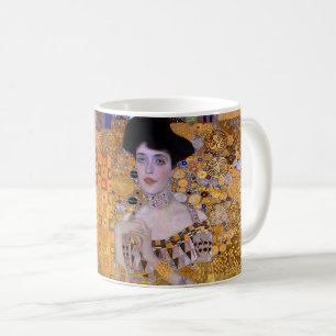 Mug Portrait d'une femme peinture par Gustav Klimt