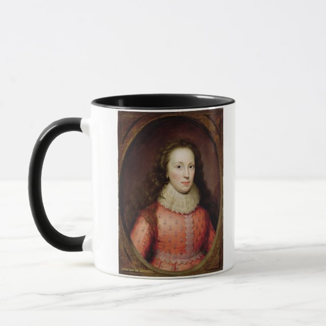 Mug Portrait d'une femme, traditionnellement identifié (Gauche)