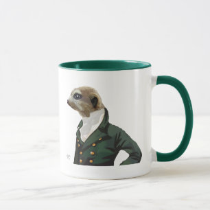 Mug Portrait élégant de Meerkat