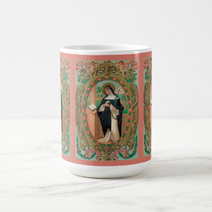 Mug Portrait encadré de Saint Rose de Lima (K 48)