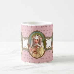Mug Portrait encadré de Saint Rose de Lima (M 024b)