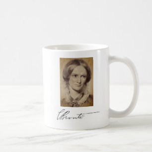 Mug Portrait et signature de Charlotte Brontë