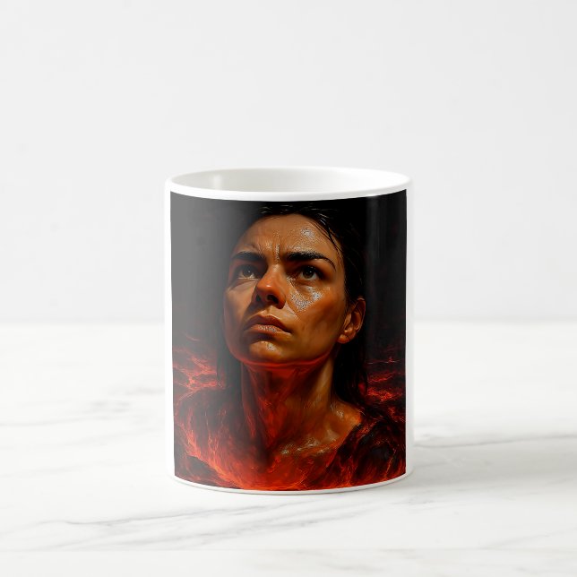 Mug Portrait femme émotion (Centre)