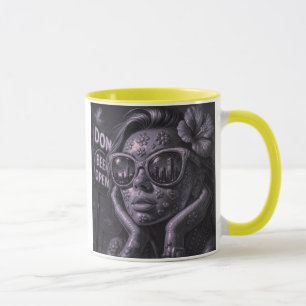 Mug Portrait fun jeune fille