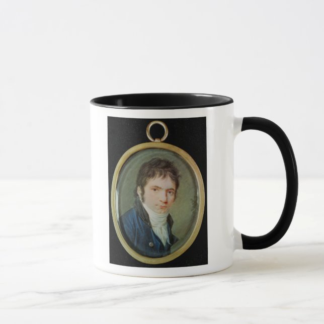 Mug Portrait miniature de Ludwig van Beethoven, 1802 (Droite)