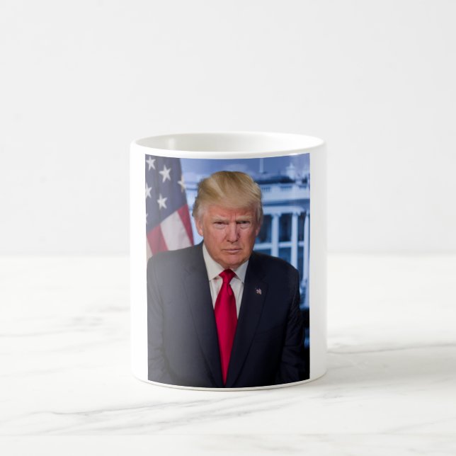 Mug Portrait officiel de Donald Trump (Centre)