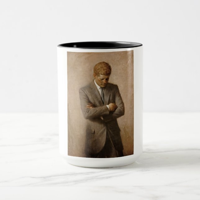 Mug Portrait officiel de John F Kennedy (Centre)