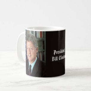 Mug Portrait officiel du président Bill Clinton