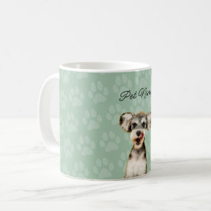 Mug Portrait personnalisé de chien chat Photo de patte