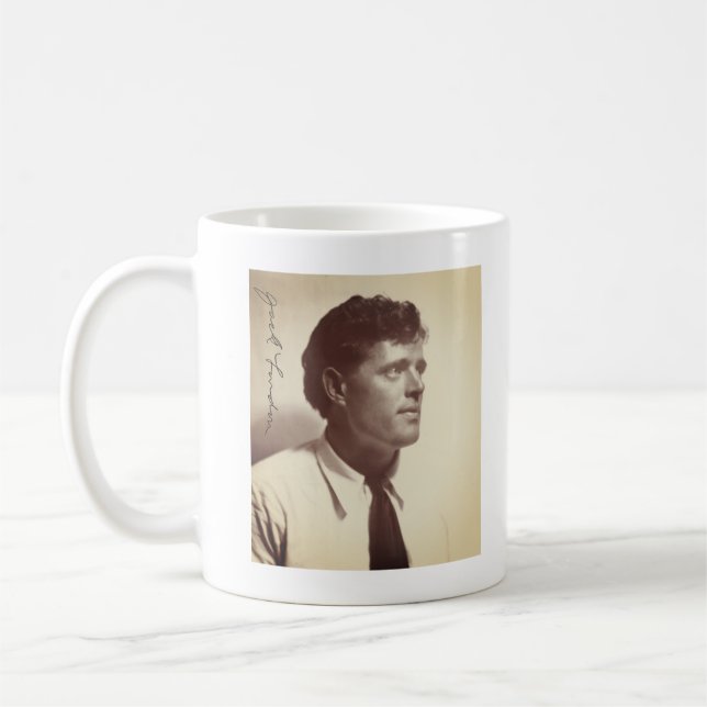 Mug Portrait photo de Jack London (Gauche)