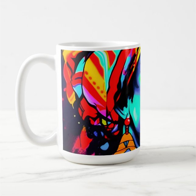 Mug Portrait Pop Art (Gauche)