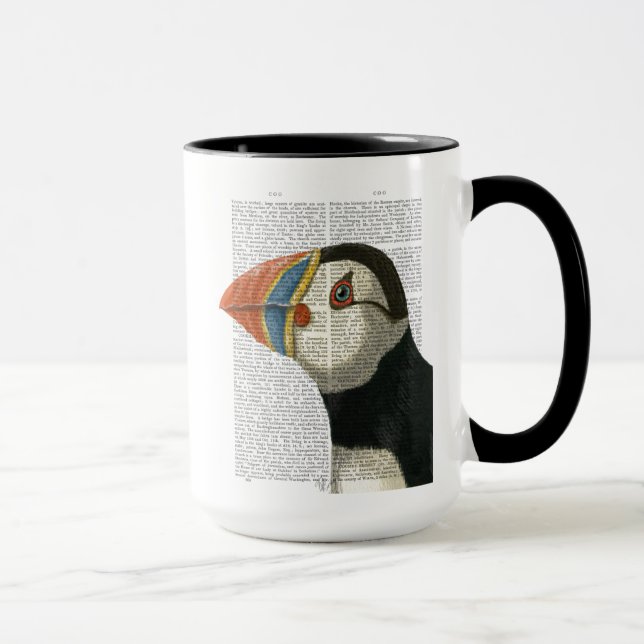 Mug Portrait Puffin (Droite)