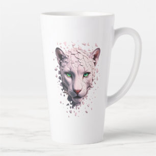 Mug portrait stylisé d'une panthère