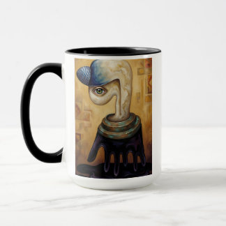 Mug Portrait surréaliste en spirale