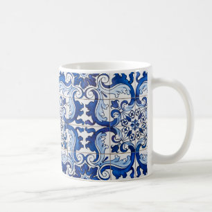 Mug Portugais Azulejo Carreaux vernis