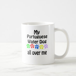Mug Portugais Water Dog Walks Design