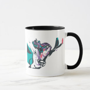 Mug Pose 3 d'éclaboussure de couleur de Supergirl