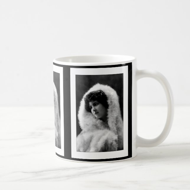 Mug pose de cameo de femme victorienne (Droite)