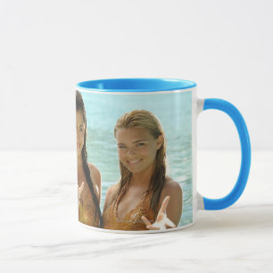 Mug Pose de groupe dans l'eau