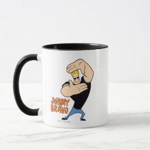 Mug Pose de trame photo Johnny Bravo