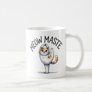 Mug Pose de Yoga de chat - Mâte de miaou
