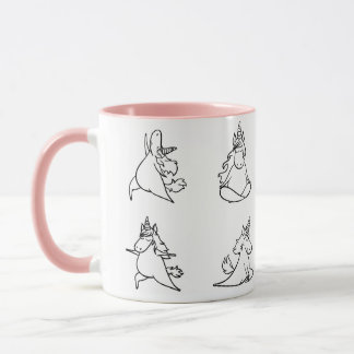 Mug Pose de Yoga drôle