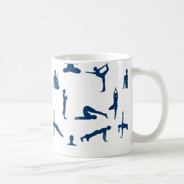 Mug Poses de yoga (Droite)