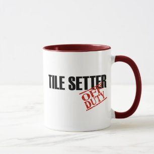MUG POSEUR QUI N'EST PAS DE SERVICE DE TUILE