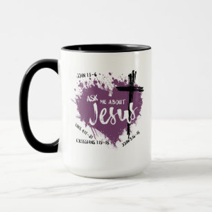 Mug POSEZ DES QUESTIONS SUR JÉSUS Écriture Évangile ch