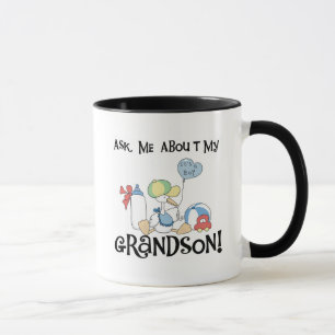 Mug Posez des questions sur mes T-shirts et cadeaux de