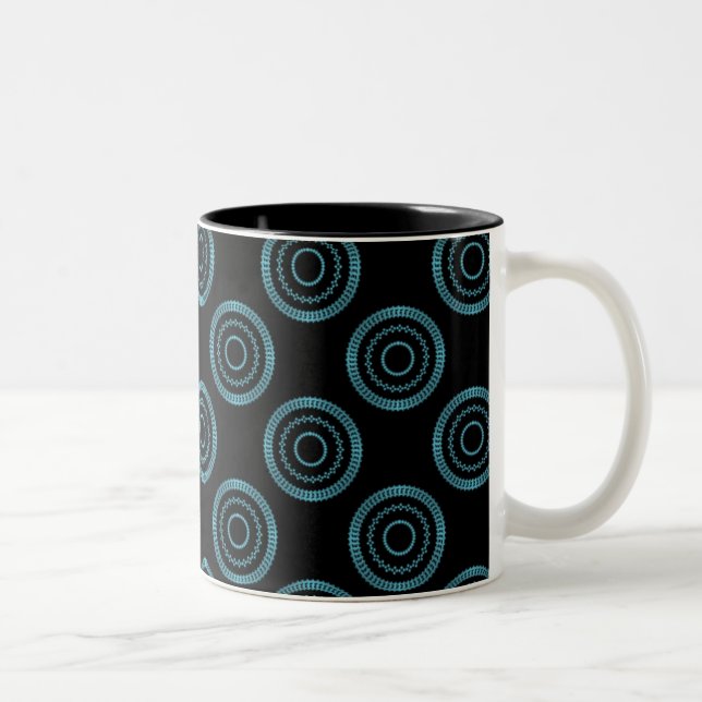 Mug Posh Du Centre-Ville, Turquoise (Droit)