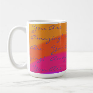 Mug Positif Vous Êtes Extraordinaire Coloré