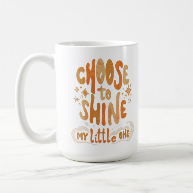Mug Positivité du rayonnement : choisissez de faire br (Gauche)