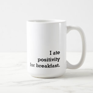 Mug Positivité Motivationnelle Motivationnelle Cafe Mu