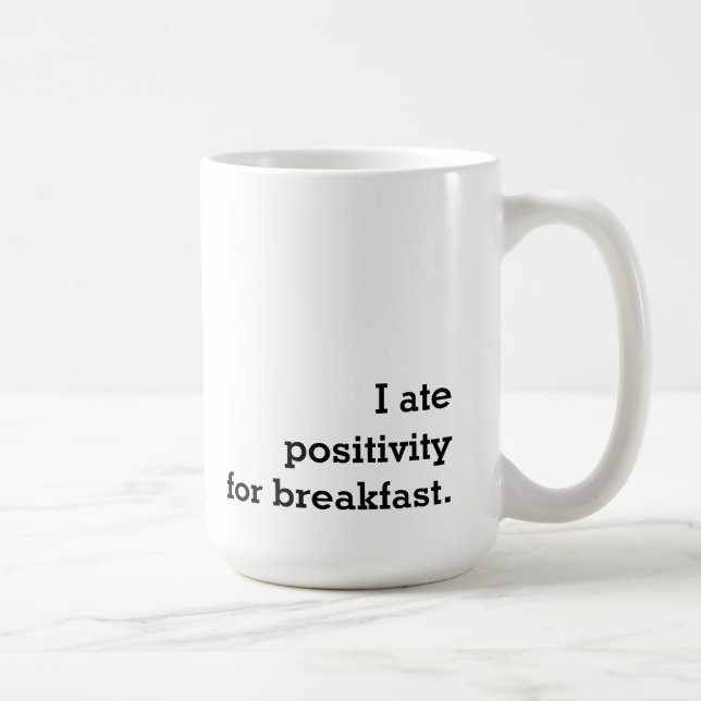 Mug Positivité Motivationnelle Motivationnelle Cafe Mu (Droite)