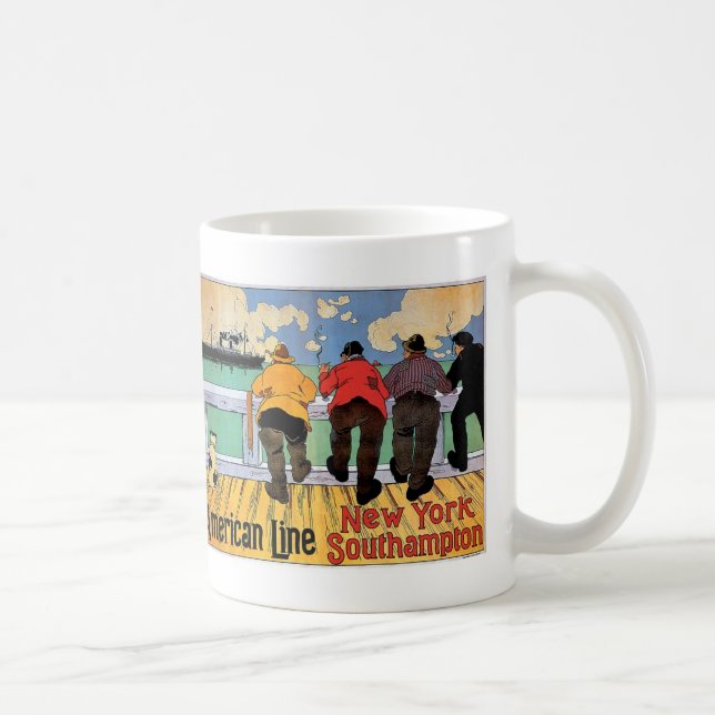 Mug Poster American Line (Droite)