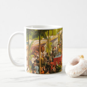 Mug Poster Cirque vintage D'Animaux Et D'Artistes