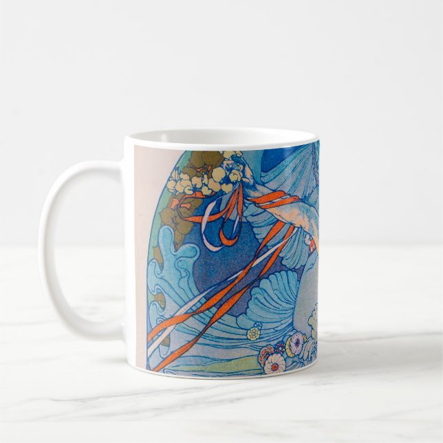 Mug Poster d'Alphonse Mucha pour le Sokol Festival (19 (Gauche)