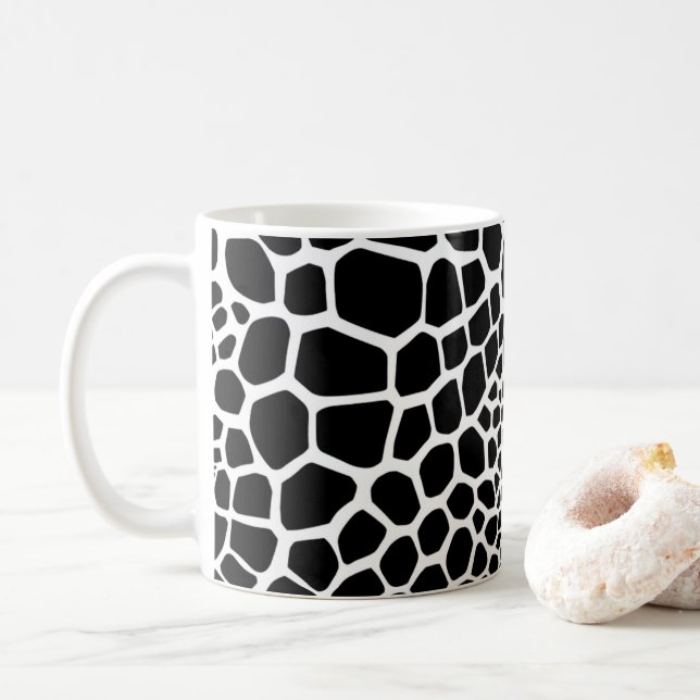 Mug Poster de animal de reptile (Avec donut)