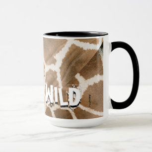 Mug Poster de animal "Le café me rend folle"
