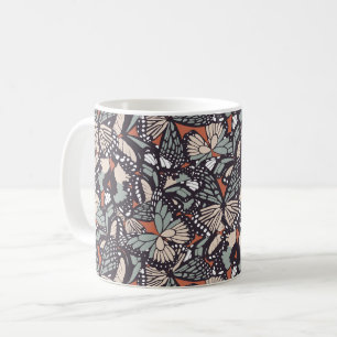 Mug Poster de animal papillon monarque