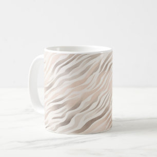Mug Poster de animal Zebra Crème Rose