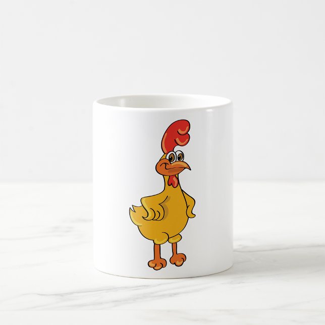 Mug Poster de coq (Créateur téléchargé)